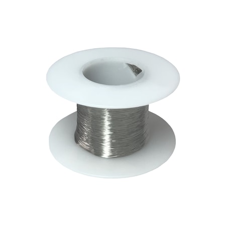 Stainless Steel 316L Wire, 38 AWG Gauge, 0.0040” Diameter, 500 Feet